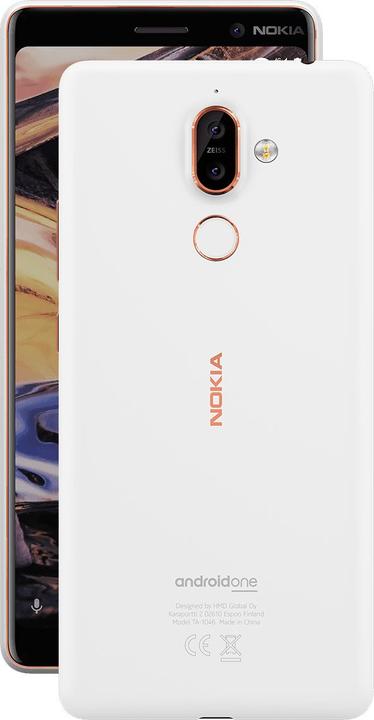 Produktbild Nokia 7 Plus (64 GB, White, 6", Hybrid Dual SIM, 4G)