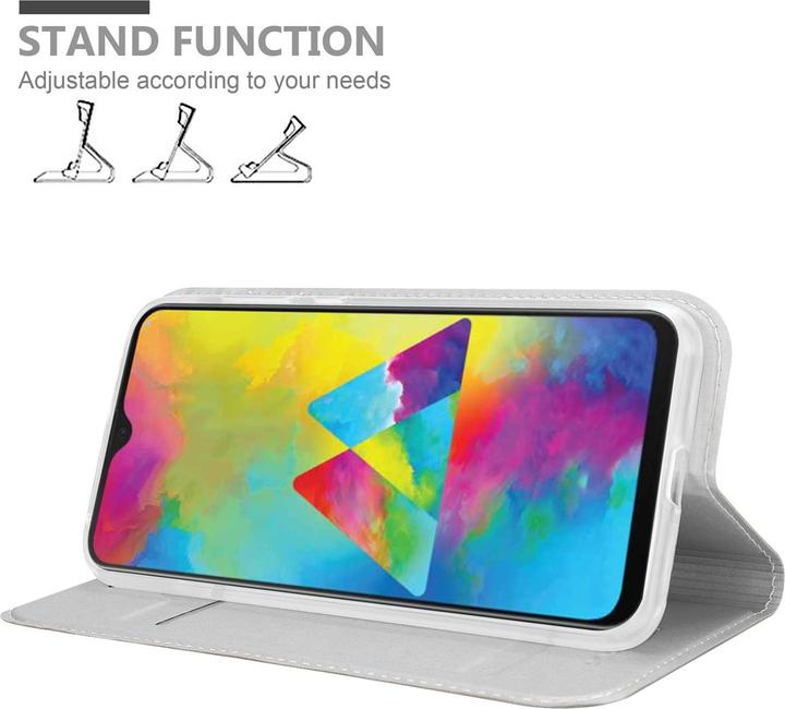 Actual product image Cadorabo Book Classy Style Cover (Samsung Galaxy M21)