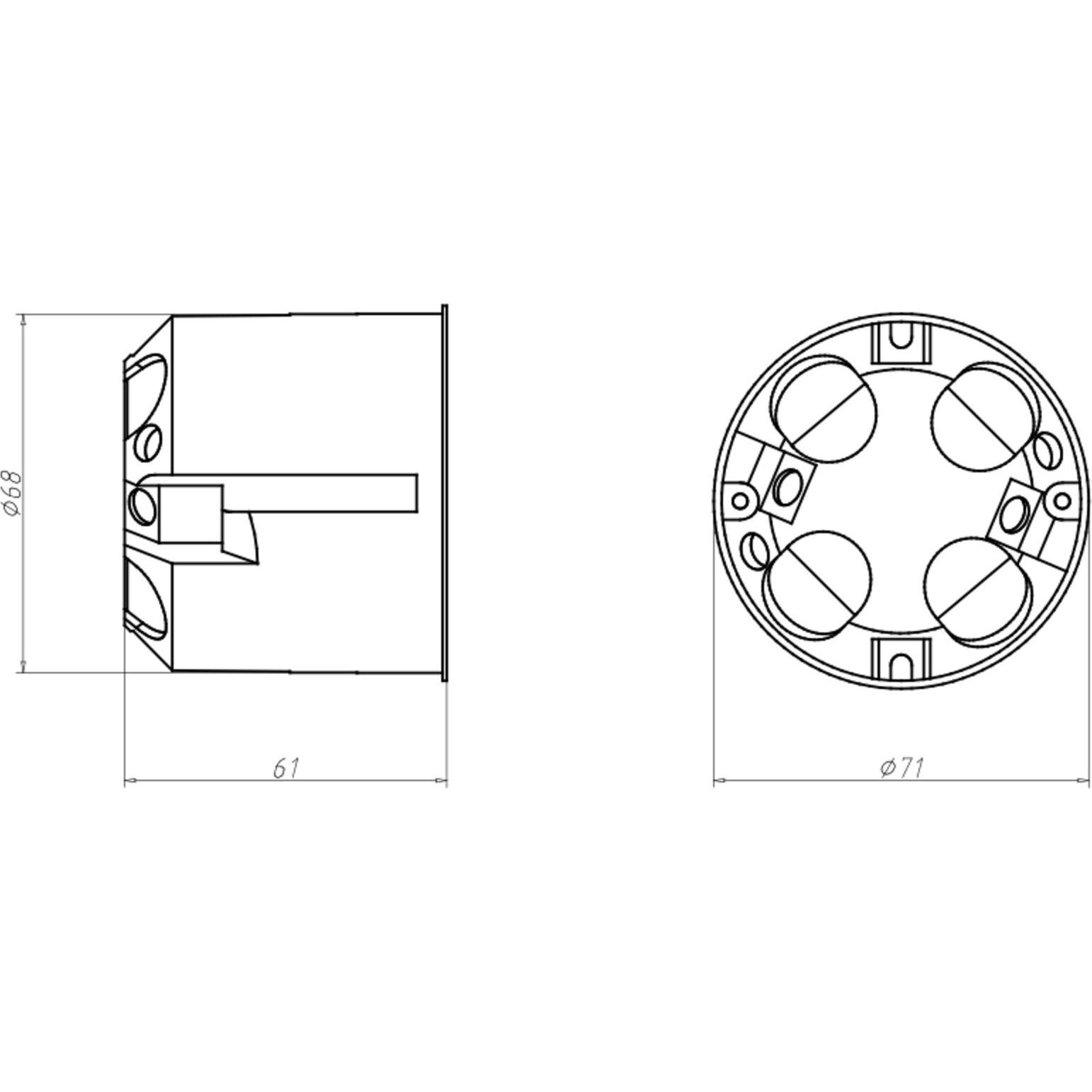 Thumbnail - Kaiser, Abzweigdose, Hohlwanddose
