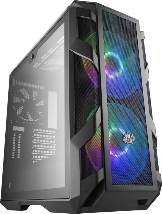 Actual product image Cooler Master MasterCase H500M (ATX, mATX, Mini-ITX, E-ATX)