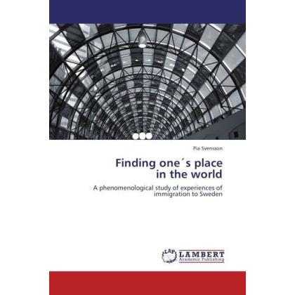 Finding one's place in the world, Sachbücher von Pia Svensson