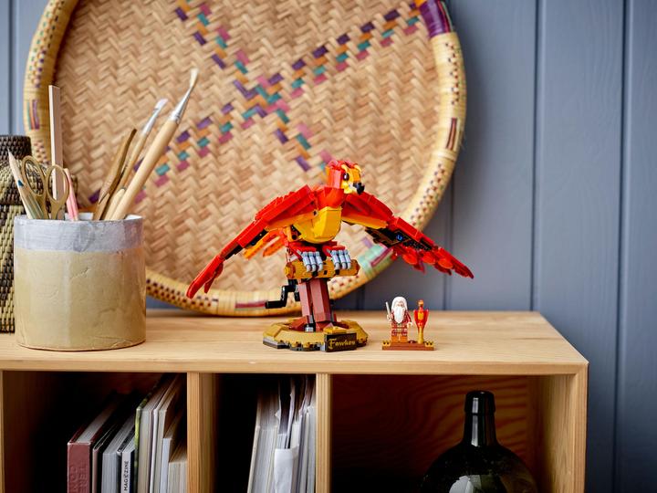 Immagine prodotto LEGO Fawkes, la Fenice di Silente (76394, LEGO Harry Potter, Set LEGO rari)