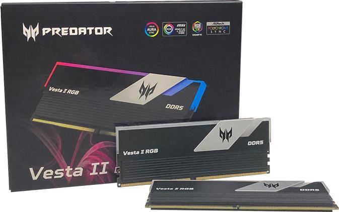 Produktbild Acer VESTA2-64GB-6000-2R8-V1 (2 x 32GB, DDR5-RAM, DIMM)
