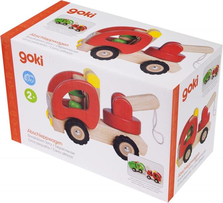 Produktbild Goki Hölzerne Abschleppwagen
