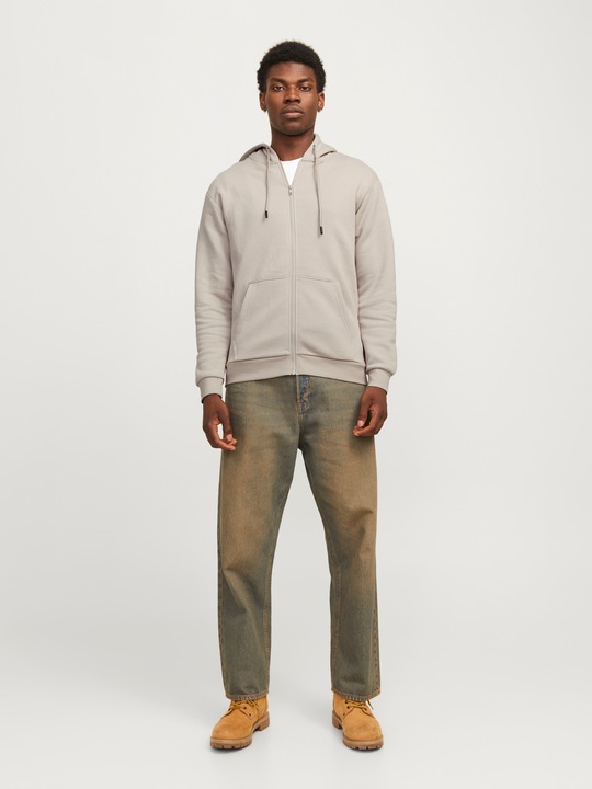 Image du produit Jack & Jones Unicolore Sweat à capuche avec fermeture éclair Sweat à capuche avec fermeture éclair (L)