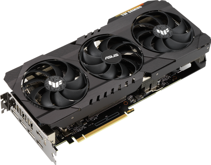 Actual product image ASUS GeForce TUF Gaming RTX 3070 Ti OC Edition (8 GB)