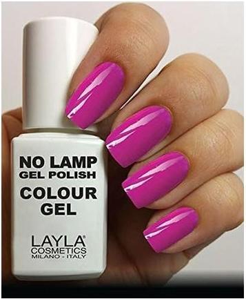 Cosmetic Milano No Nail Lamp Gel Polish Neon Purply (Neon Purply)