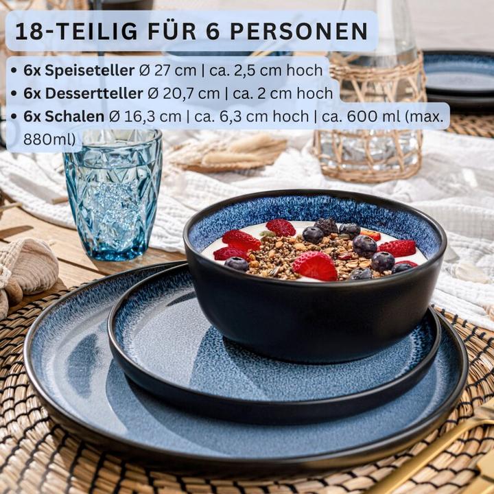Image du produit Sänger Geschirr Tafelservice Aruba (18 pièce(s))