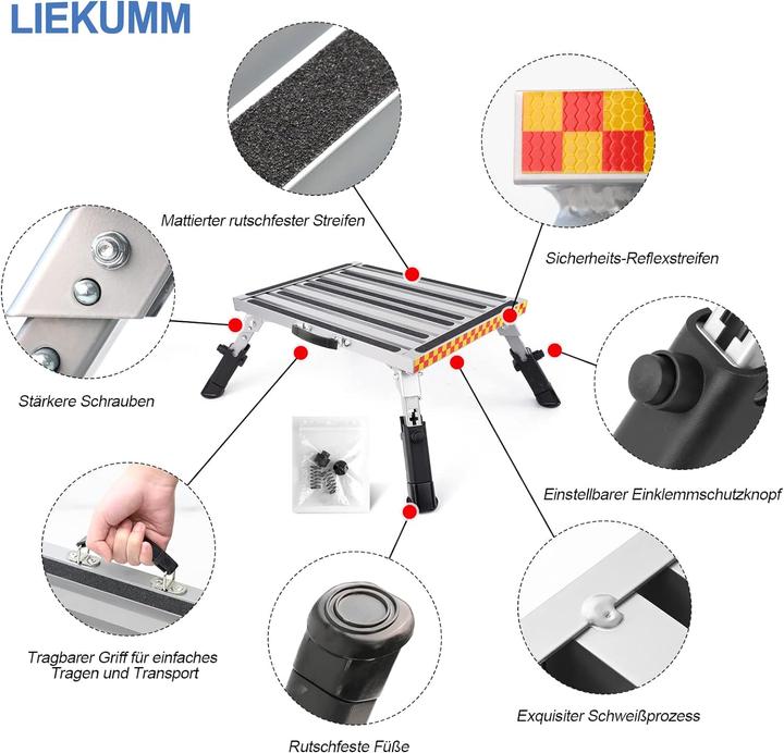 Actual product image Liekumm Step stool (Folding step, 37 cm)
