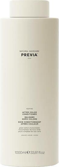 Actual product image Previa Organic Green Walnut Colour Shine Conditioner (1000 ml)