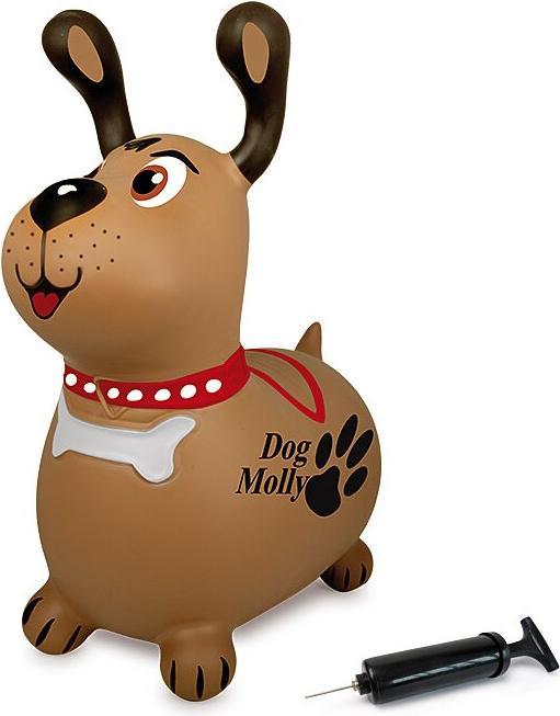 Immagine prodotto Braun Hüpftier Dog Molly mit Pumpe