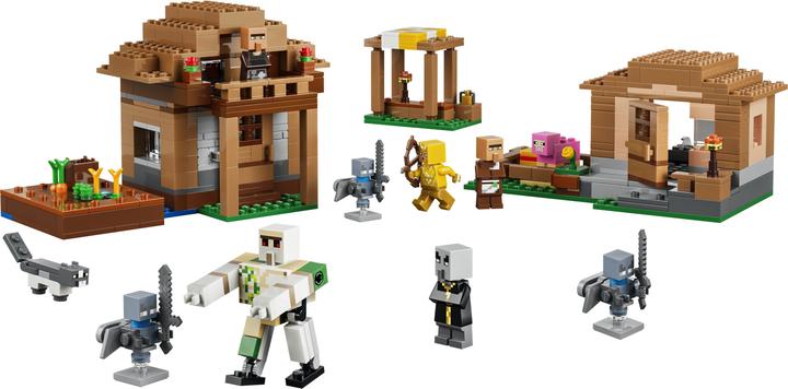 Produktbild LEGO Angriff des Magiers auf das Dorf (21596, LEGO Minecraft)