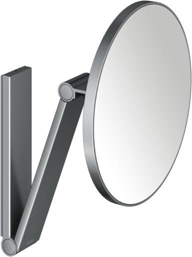 Produktbild Keuco Kosmetikspiegel iLook move d= 212mm unbel sw-chr gebü