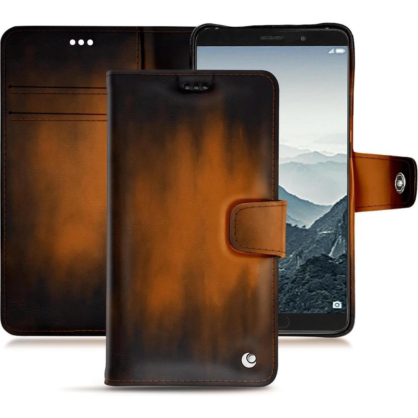 Thumbnail - Noreve Lederschutzhülle Wallet (Huawei Mate 10), Smartphone Hülle, Braun