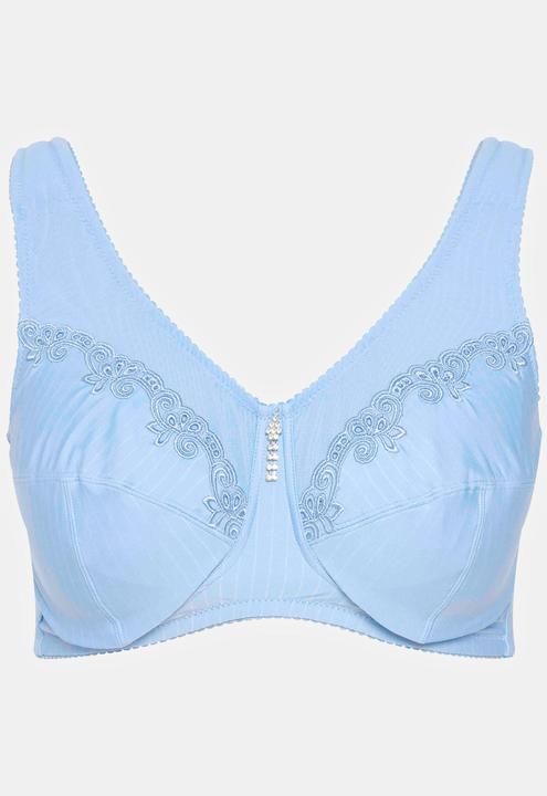 Actual product image Ulla Popken Kelly Pinstripe Support Bra (105 E)