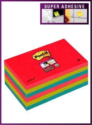 Actual product image Post-it Super Sticky Bora Bora (127 x 76 mm)