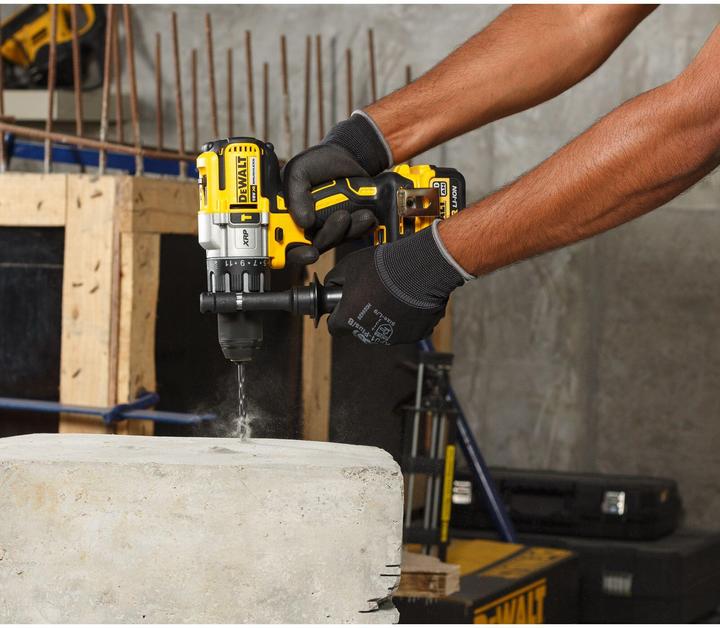 Produktbild DeWalt 18V XR B/less Hammer D/Driver Bare Unit (Akkubetrieb)