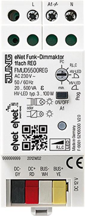 JUNG Radio dimmer eNet uni REG FMUD5500REG