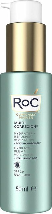 Roc Multi Correxion Hydrate & Plump Daily Moisturiser SPF30 (50 ml, Tagescreme, SPF 30)