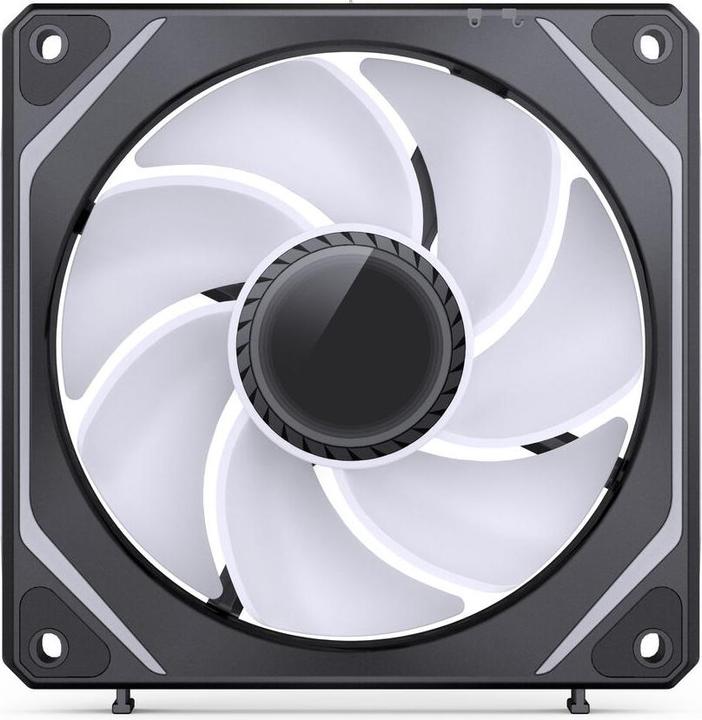 Produktbild Jonsbo ZL-120BR PWM ARGB Lüfter 3er Pack, umgekehrte Ausrichtung - 120mm, schwarz (120 mm, 3 x)
