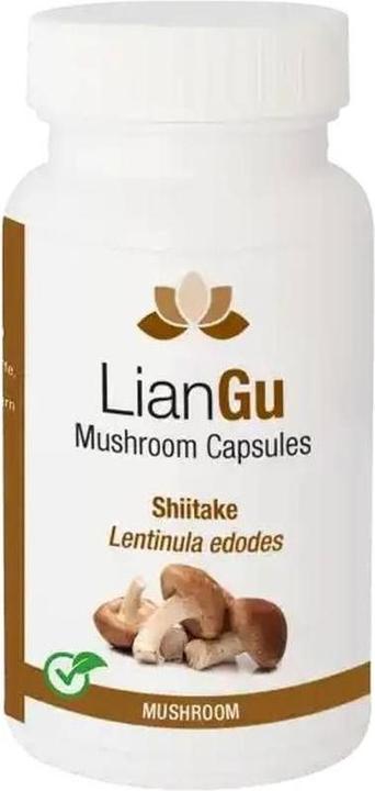 Actual product image Lian Shiitake Mushrooms Kapsel (60 Piece, Capsules, 65 g)