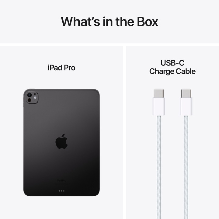 Immagine prodotto Apple iPad Pro 11 2024 (M4) (Solo WiFi, 11", 256 GB, Space Black)