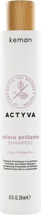 Actual product image Kemon - Actyva Colore Brilliante Shampoo - Nourishing shampoo for coloured hair (250 ml, Liquid shampoo)