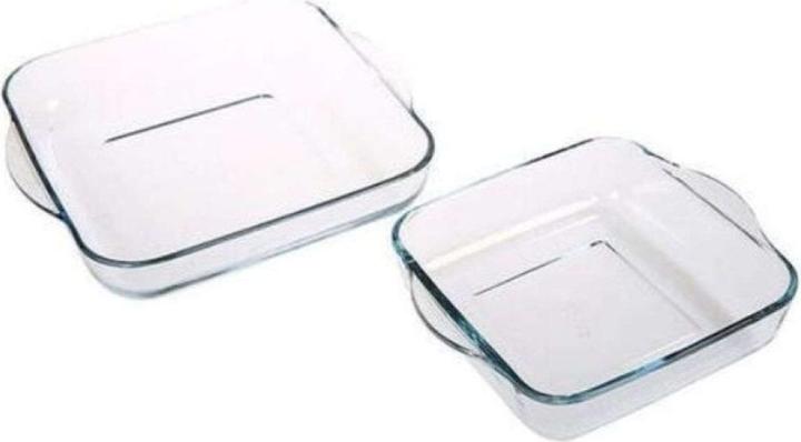Produktbild Hermia Shinex Glass Platter Set 2 Pieces