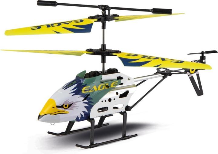 Carrera 2.4 GHz Storm Eagle RC Helicopter with Gyro and LEDs