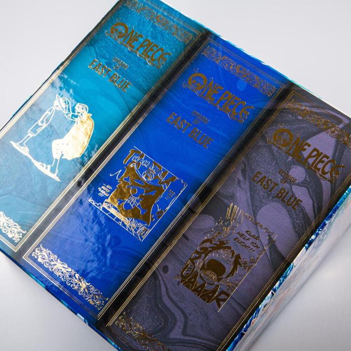 Immagine prodotto One Piece Sammelschuber 1: East Blue (inklusive Band 1–12) (Tedesco, Eiichiro Oda, 2022)