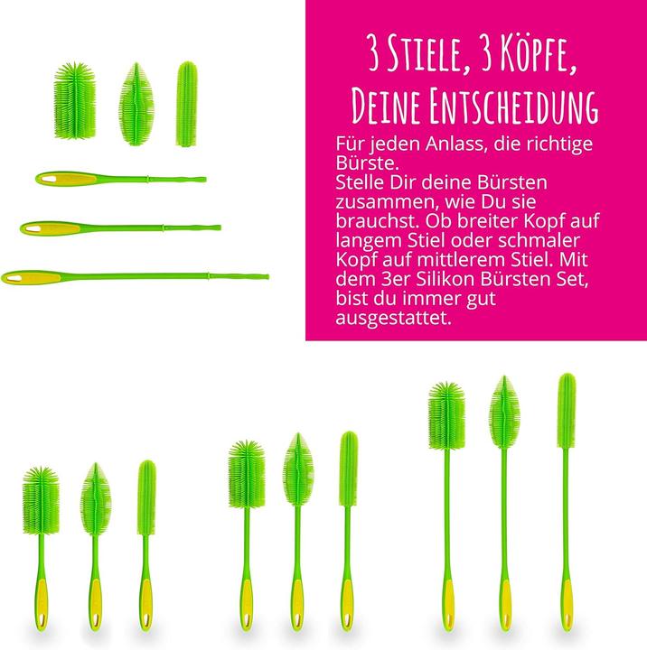 Actual product image Kochblume Spülbürsten-Set