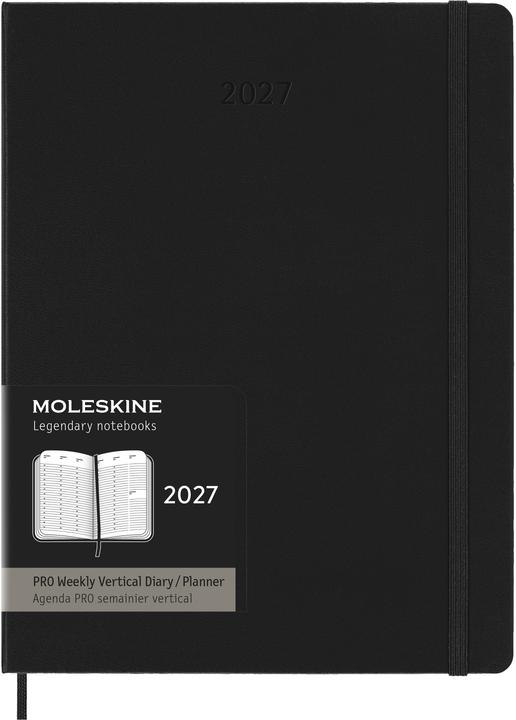 Produktbild Moleskine Geschäftsagenda Professional Hard Cover Weekly Vertical Pro (1 Woche / 2 Seiten)