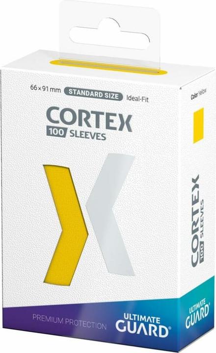 Produktbild Ultimate Guard 100 pochettes Cortex Sleeves taille standard Yellow