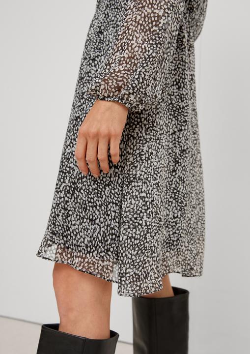 Image du produit Comma Kleid Midikleid aus Viskose (40)