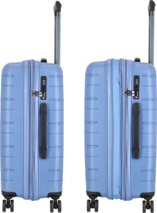 Produktbild Polestream Strz by Asteroid 4 Rollen Trolley M 64 cm mit Dehnfalte (63 l)