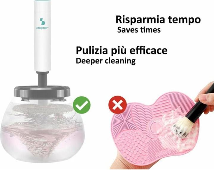 Actual product image Beper Automatic cosmetic brush cleaner P302VIS060
