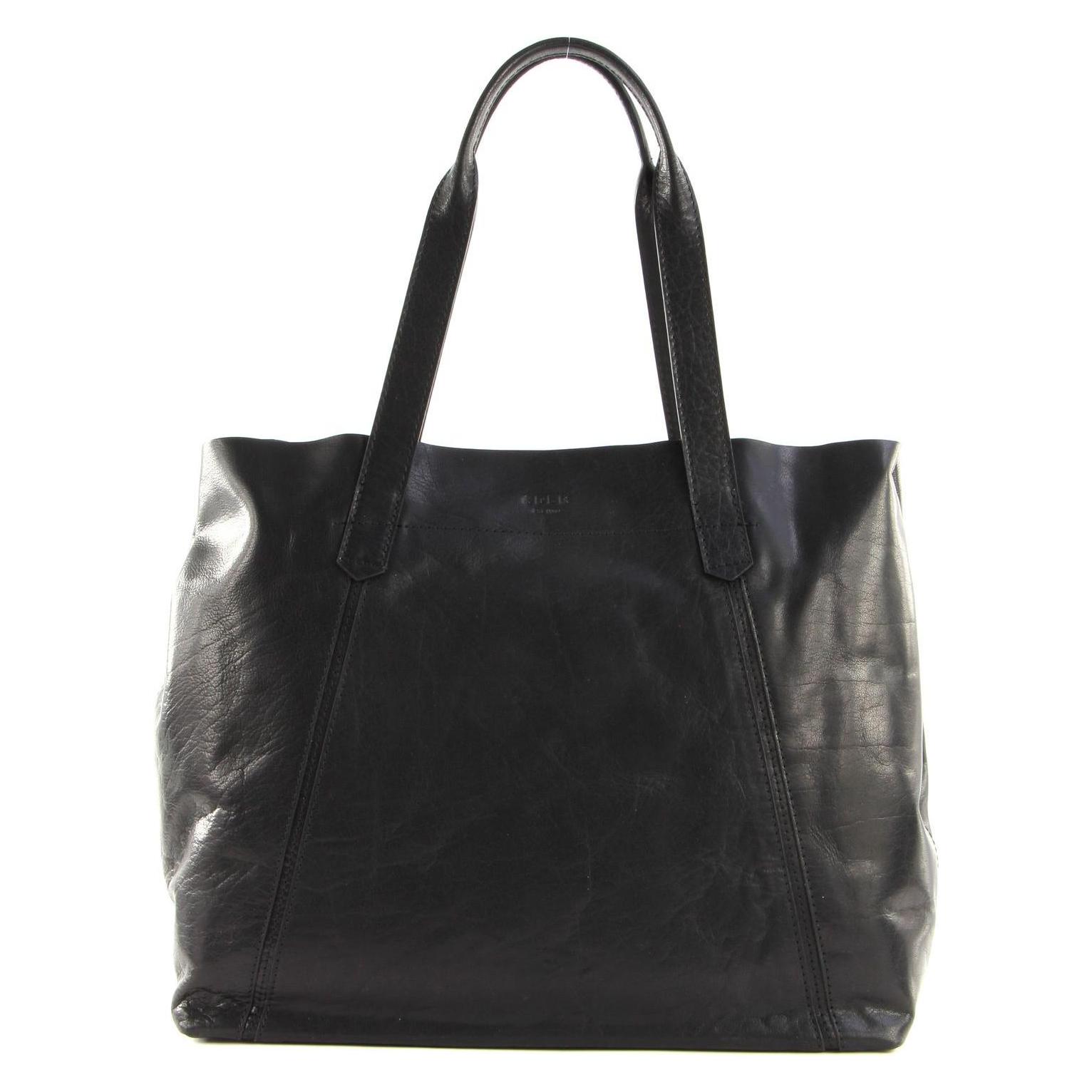 Saddler, Damen, Tasche, Paris Tote Bag, Schwarz