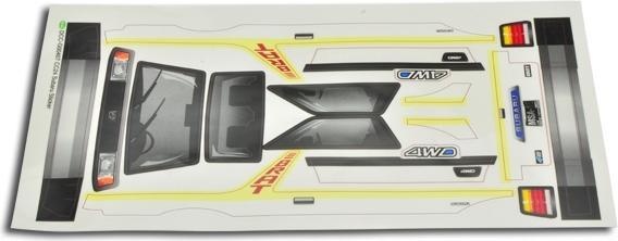 Image du produit Carisma Msa-1e Subaru Brat Sticker Sheet