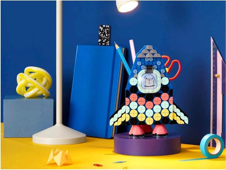 Produktbild LEGO Raketen Stiftehalter (41936, LEGO Dots)