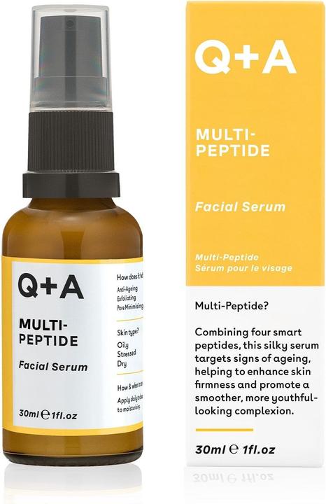 Actual product image Q+A Peptide Face Serum (30 ml)