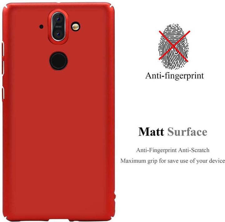 Produktbild Cadorabo Hard Cover Matt Metall Cover (Nokia 8 Sirocco)