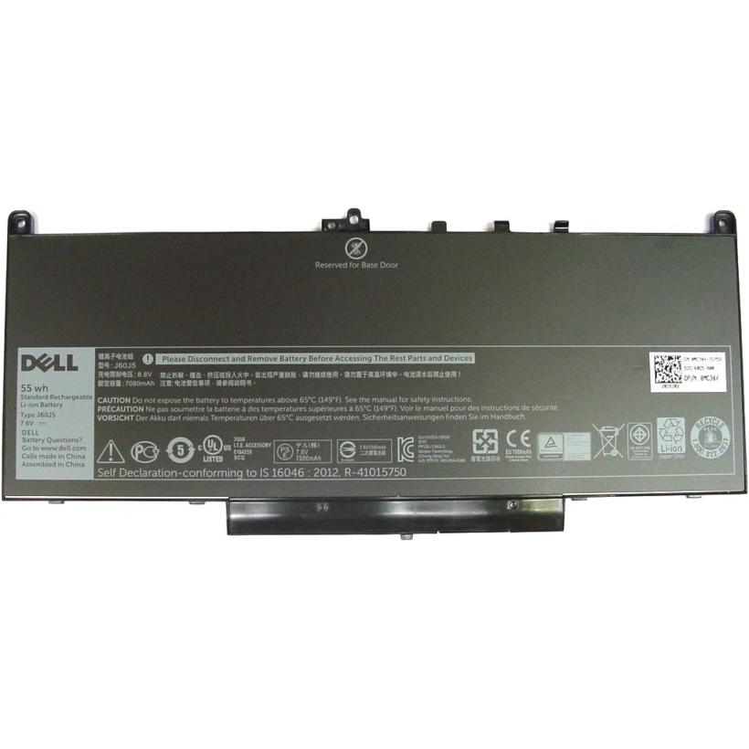 Thumbnail - Dell Dell-451-Bbsy (4 Zellen, 7432 mAh), Notebook Akku, Schwarz