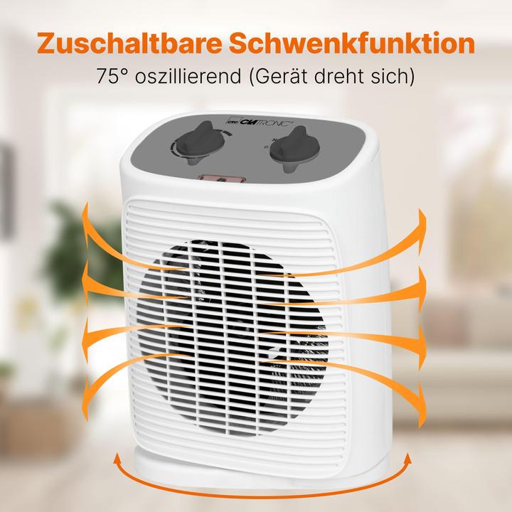 Actual product image Bomann CLATRONIC Fan heater (2000 W)
