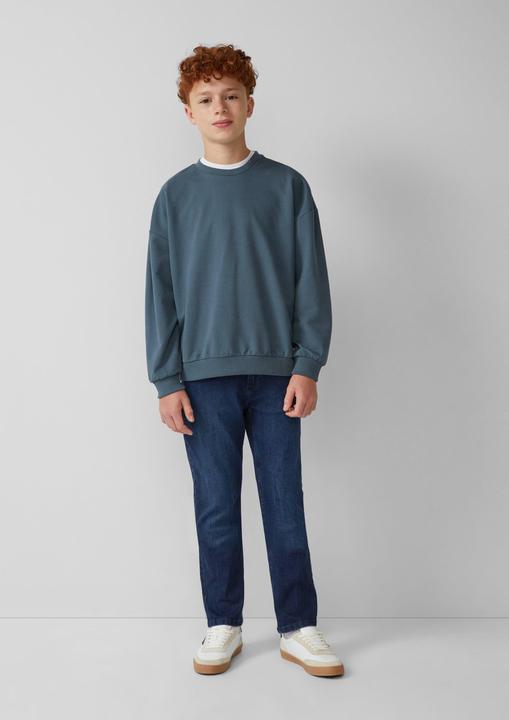 Produktbild s.Oliver Sweatshirt Unisex Sweatshirt im Oversize-Shape (116)