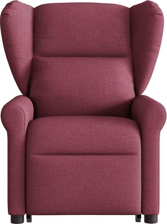 Immagine prodotto VidaXL Poltrona massaggiante con ausilio stand-up in tessuto rosso vino