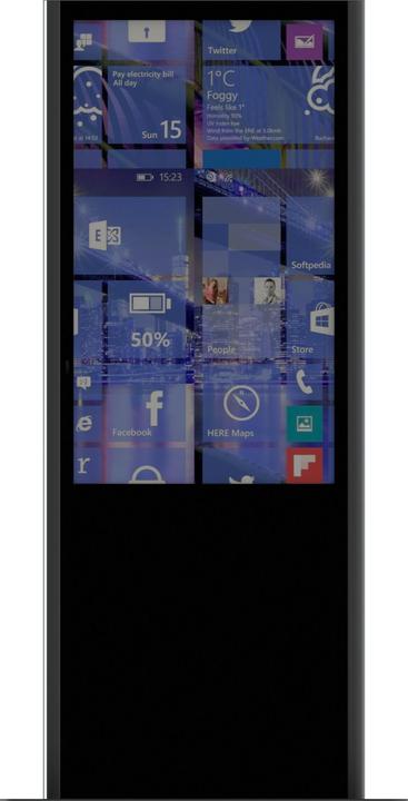 Actual product image DSS Indoor Monitor Box, Stele Portrait, 43", black