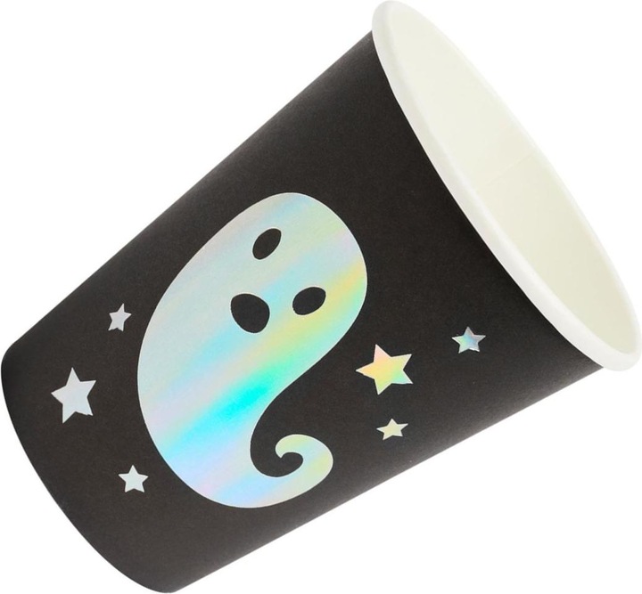 Actual product image Smiffys Ghost Party Cups (Pack of 8) (8 x)