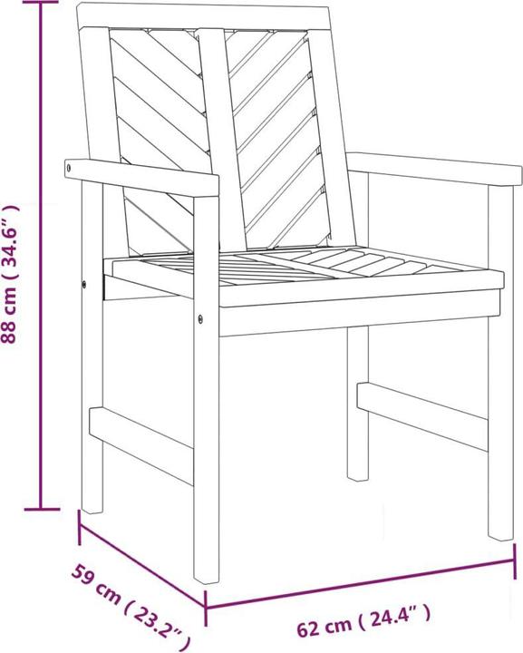 Image du produit vidaXL Garten Lounge Set