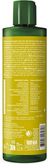 Actual product image Weleda Shower Cr Energy Ginger Fl 400 ml (400 ml)