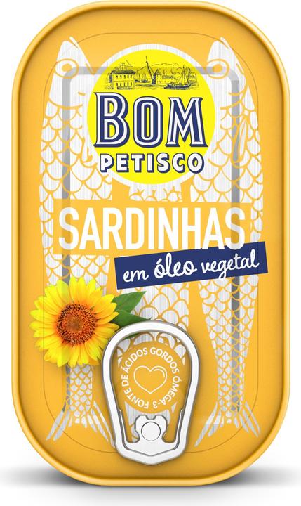 Immagine prodotto Bom Petisco Sardinen in Pflanzenöl (120 g)